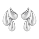 Etnico Fashion Latest Stylish Trendy Lightweight Dangle Earrings For Women (Silver)
