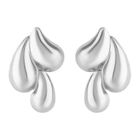 Etnico Fashion Latest Stylish Trendy Lightweight Dangle Earrings For Women (Silver)