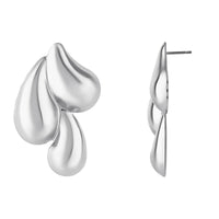 Etnico Fashion Latest Stylish Trendy Lightweight Dangle Earrings For Women (Silver)