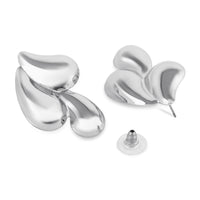 Etnico Fashion Latest Stylish Trendy Lightweight Dangle Earrings For Women (Silver)