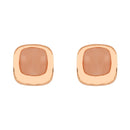 Etnico Fashion Latest Stylish Trendy Lightweight Modern Stud Earrings Combo Set for Women (Peach)