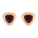 Etnico Fashion Latest Stylish Trendy Lightweight Modern Stud Earrings Combo Set for Women (Wine)