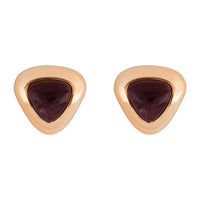Etnico Fashion Latest Stylish Trendy Lightweight Modern Stud Earrings Combo Set for Women (Wine)