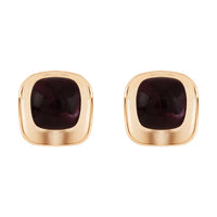 Etnico Fashion Latest Stylish Trendy Lightweight Modern Stud Earrings Combo Set for Women (Wine)