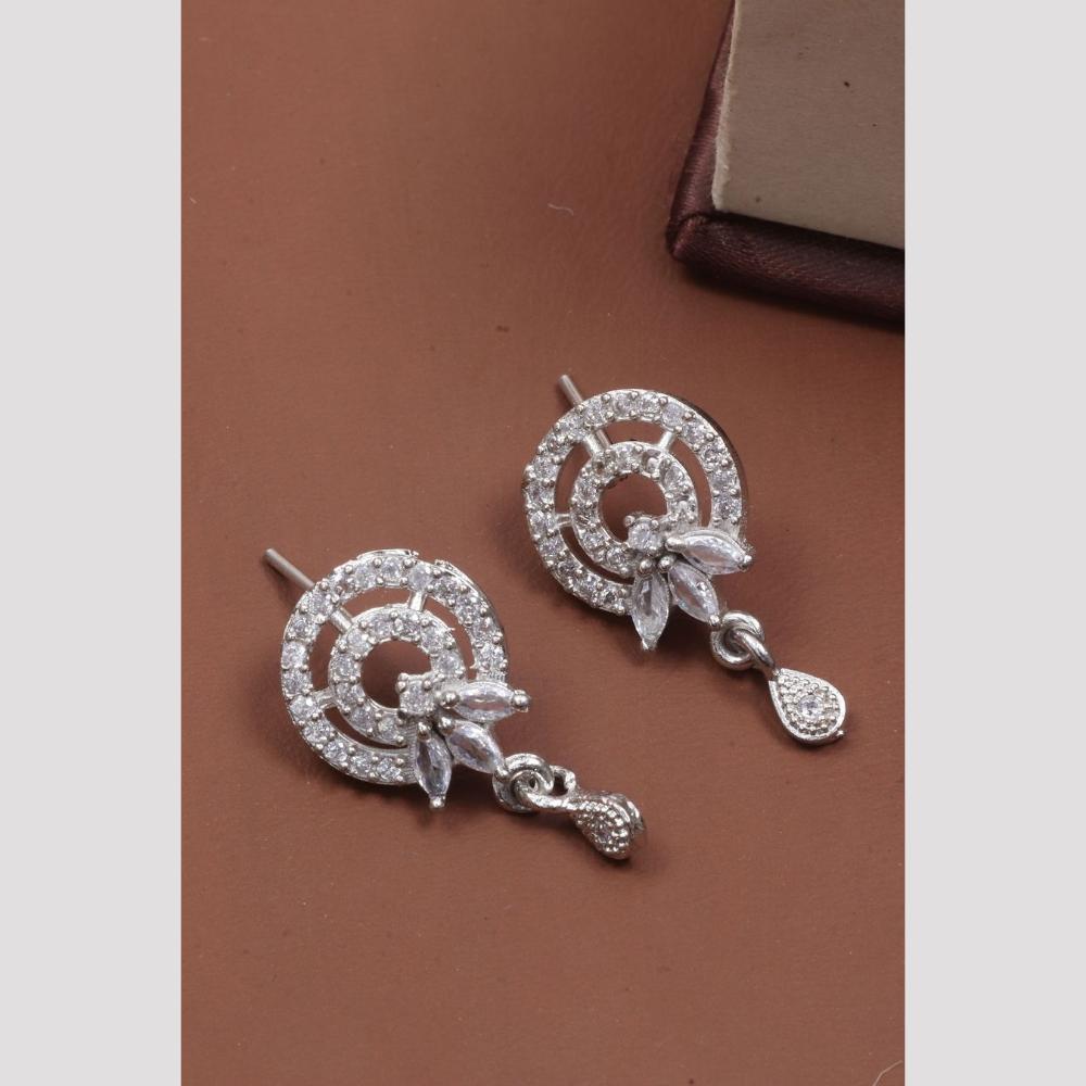 HR Sales Premium Quality Crystal Stone Dangler Earrings