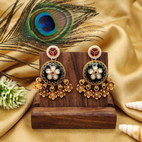 Js Fashion  Design Rajwadi Polish Fancy Style Earrings