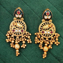 Js Fashion  Antique High Gold Bird Motif Dangler Earrings
