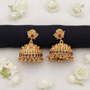 Js Fashion  Traditional Antique Jhumka Earrings for Wedding Wear