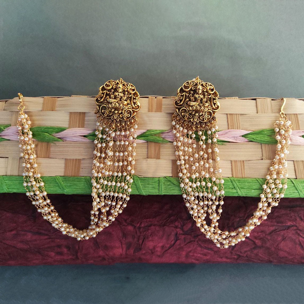 Js Fashion  Temple traditional Earring