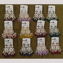 Dhwani Elegant Austrian Stone And Pearl Dangler Earrings- (Pack of 12)