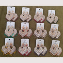 Dhwani Heritage Mirror Work And Beads Dangler Earrings