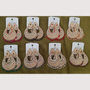 Dhwani Classic Kundan Stone And Pearl Ethnic Dangler Earrings