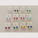 Dhwani Sparkling Crystal Stone And Austrian Stone Beads Dangler Earrings