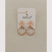 Dhwani Sparkling Crystal Stone And Austrian Stone Beads Dangler Earrings