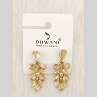 Dhwani Trendy Crystal Stone Dangler Earrings