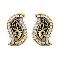 Asmitta Gold Plated Stud Earrings