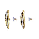 Asmitta Gold Plated Stud Earrings