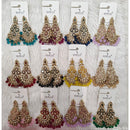 Dhwani Elegant Austrian Stone Pearl And Beads Dangler Earrings