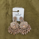 Dhwani Grace Crystal Stone Beads And Pearl Occasion Earrings
