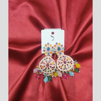 Dhwani Crystal And Austrian Stone Dangler Earrings