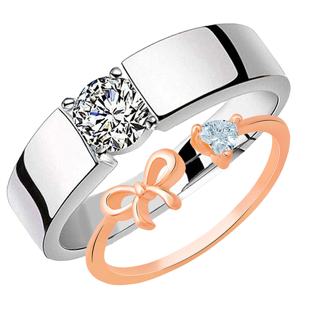 Darshana Jewels  Adjustable Couple Ring