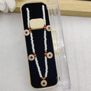 SP Jewellery Graceful Pota And Austrian Stone Beads Necklace