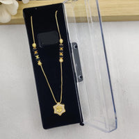 SP Jewellery Party Wear Austrian Stone And Beads Star Shape Necklace