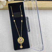 SP Jewellery Graceful Pota And Austrian Stone Beads Necklace