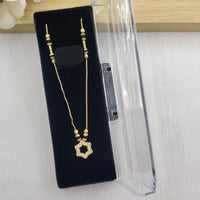 SP Jewellery Party Wear Austrian Stone And Beads Star Shape Necklace