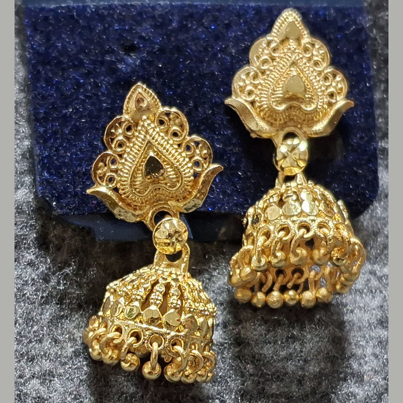 Martina Jewels Gold Plated Jhumki Earrings