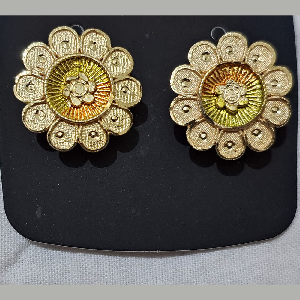 Martina Jewels Gold Plated Stud Earrings