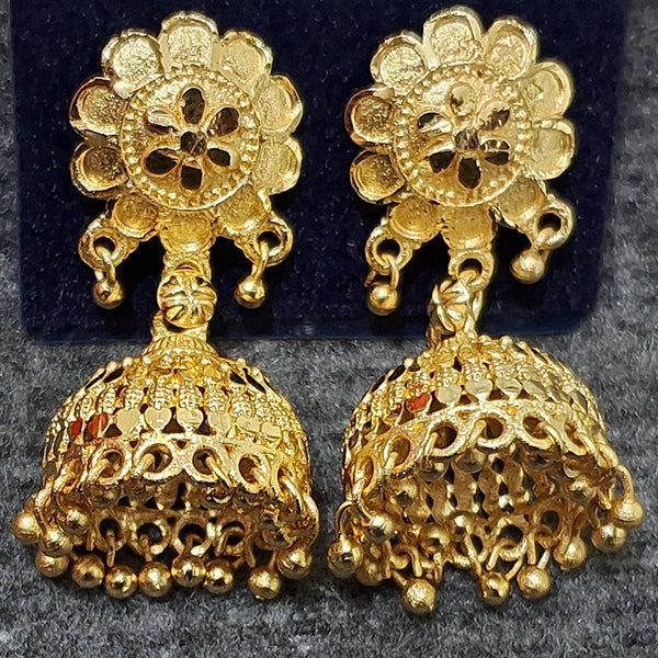 Martina Jewels Gold Plated Jhumki Earrings