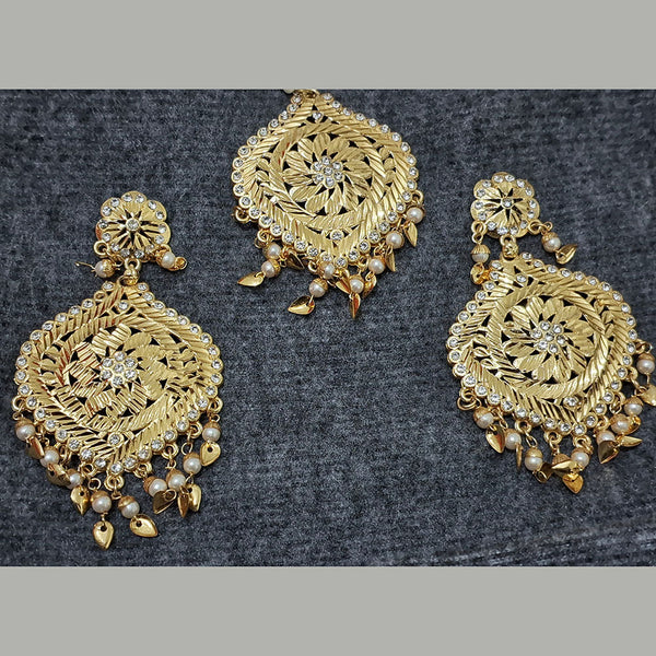 Martina Jewels Gold Plated Jhumki Earrings