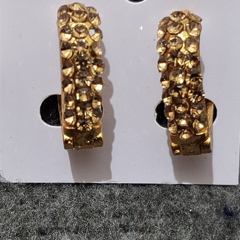 Martina Jewels Gold Plated Stud Earrings