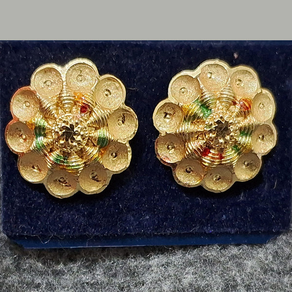 Martina Jewels Gold Plated Stud Earrings