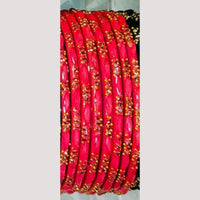 Chitra Bangles Multi Color Glass Bangle (12 Piece In One Box)