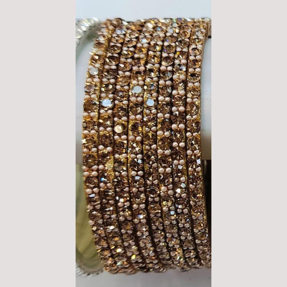 Chitra Bangles Glass Austrian Bangle Set (12 Piece In One Box)