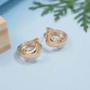 Tarohi Jewels Stainless Steel Dolphin Hoops Earring