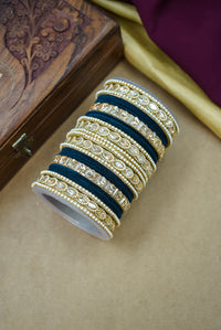 House Of jewelery Artificial Stone Studded Bangles