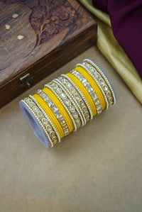 House Of jewelery Artificial Stone Studded Bangles