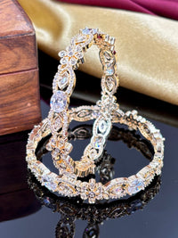 House Of jewelery Artificial Stone Studded Bangles