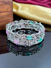 House Of jewelery Artificial Stone Studded Bangles