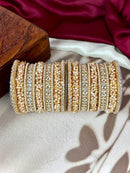 House Of jewelery Artificial Stone Studded Bangles