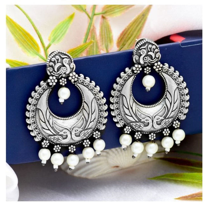 House Of Ree New Stylish Oxidized 18K Gold Studs Earrings for Womens|Women|Girls ER017