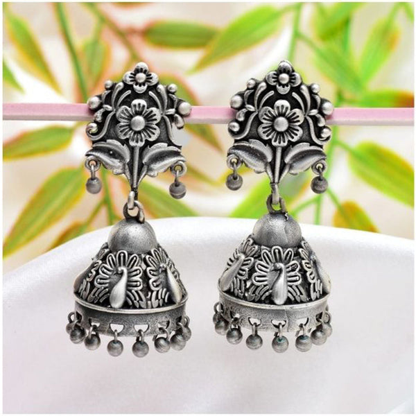 House Of Ree New Stylish Oxidized 18K Gold Studs Earrings for Womens|Women|Girls ER026