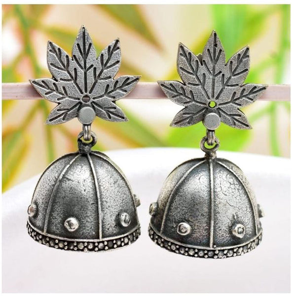 House Of Ree New Stylish Oxidized 18K Gold Studs Earrings for Womens|Women|Girls ER028