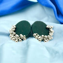 Handmade For Her  Oxidised Plated Handmade Ghungroo Studs Earring