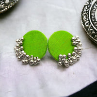 Handmade For Her  Oxidised Plated Handmade Ghungroo Studs Earring