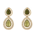 Etnico Gold Plated Traditional Kundan & Stone Studded Choker Necklace Jewellery With Earrings Set for Women/Girls (IJ371Mh)