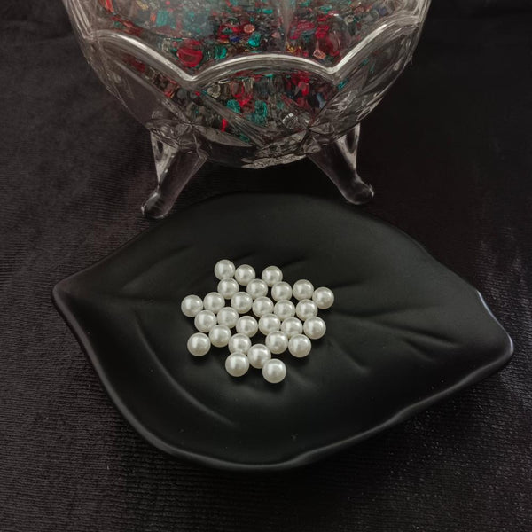 Kriaa Round Pastable  Pearls Beads For Jewellery DIY